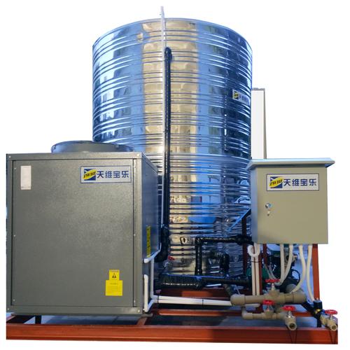 空气能热泵主机 水箱一体安装 整体机 节能热水器 采暖 地暖 制冷 冷